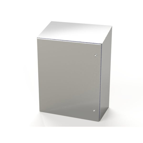 Saginaw Control & Engineering 1/4 Turn Latch Electrical Enclosures, 36 in H, 16 in D, 30 in W, NEMA 3R, 4, 4X, 12, 13 SCE-36K3016SSST - main